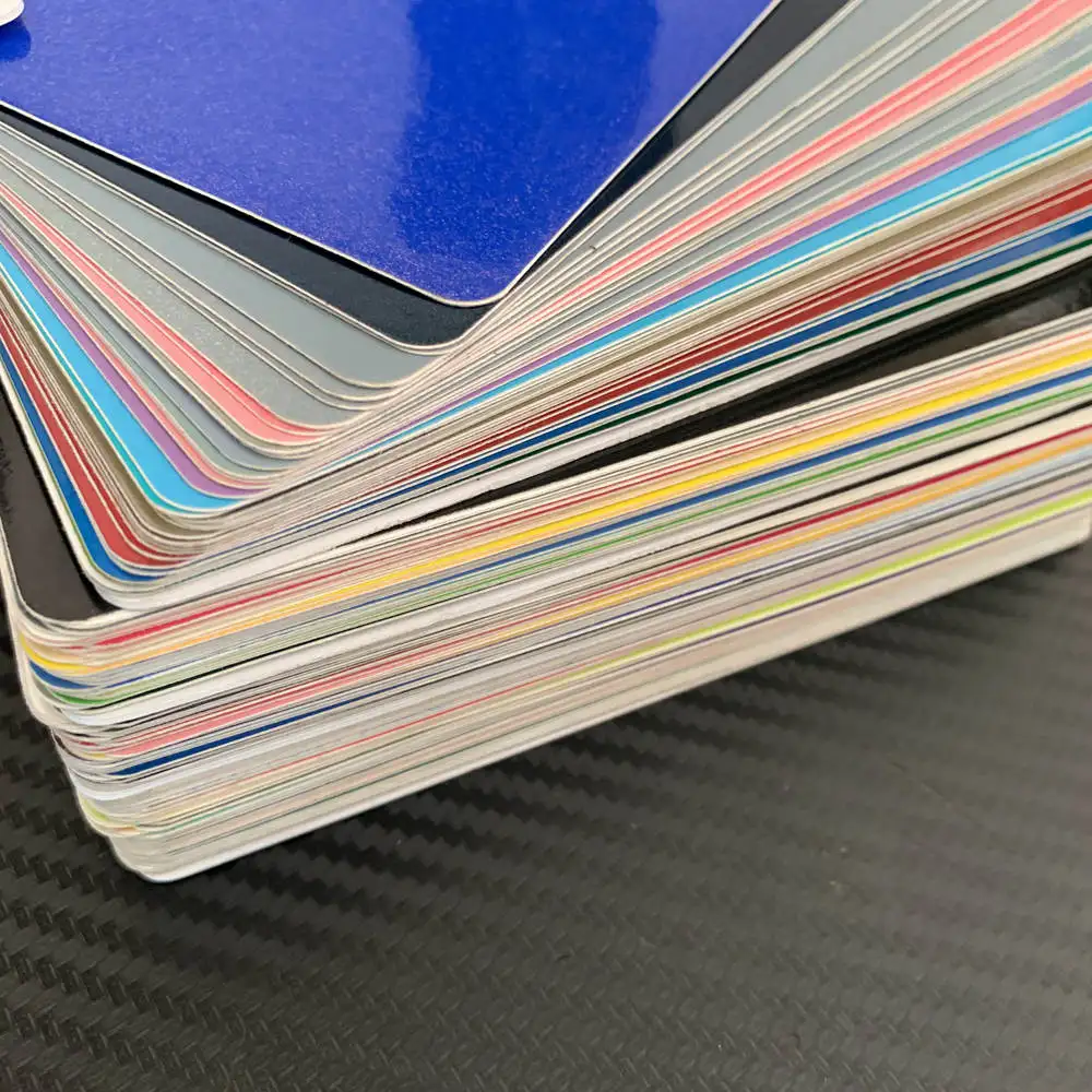 Автомобильная оболочка цвета образцы swatch book серия селективного качества премиум