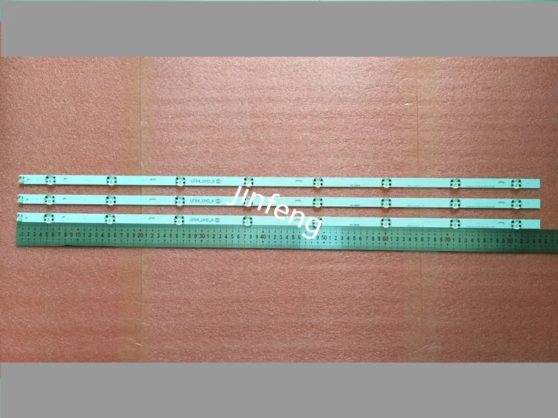 Günstig Nova 30 Pçs/lote 8LED 850 Milímetros Tira Conduzida Luz De Fundo Para LG 43UH6030 43UF640 HC430DGN-SLNX1 UF64_UHD_A 43LH60-FHD E