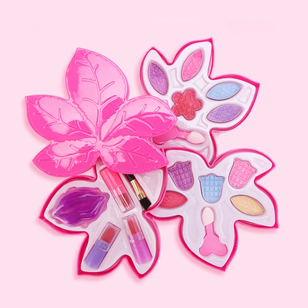 Чехол для макияжа нетоксичный Улучшенный набор Моющиеся игрушки Парикмахерская для принцесс для девочек игровые инструменты высокого качества