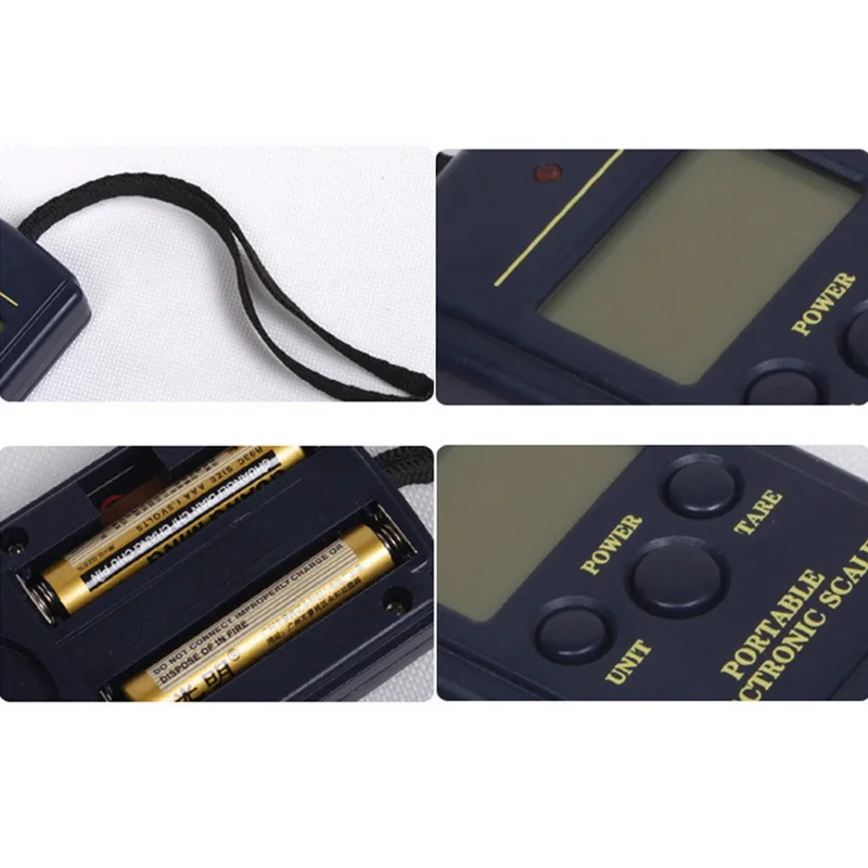 40 кг цифровые весы для багажа мини электронные карманные ЖК-дисплей Новые