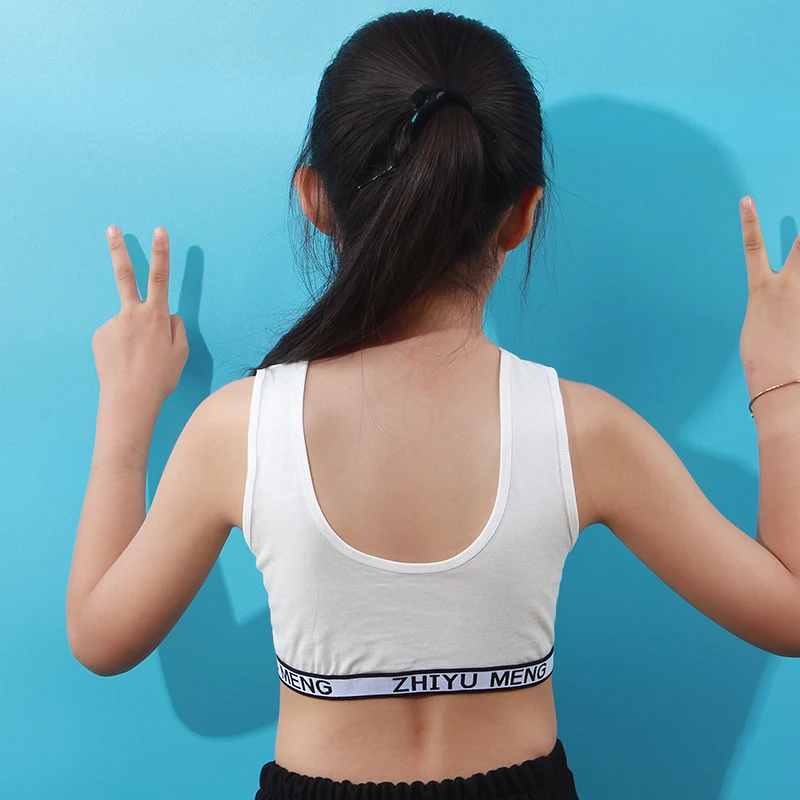 3 шт./лот бюстгальтер для девочек нижнее белье детей и подростков Adolescente/стyдeнт