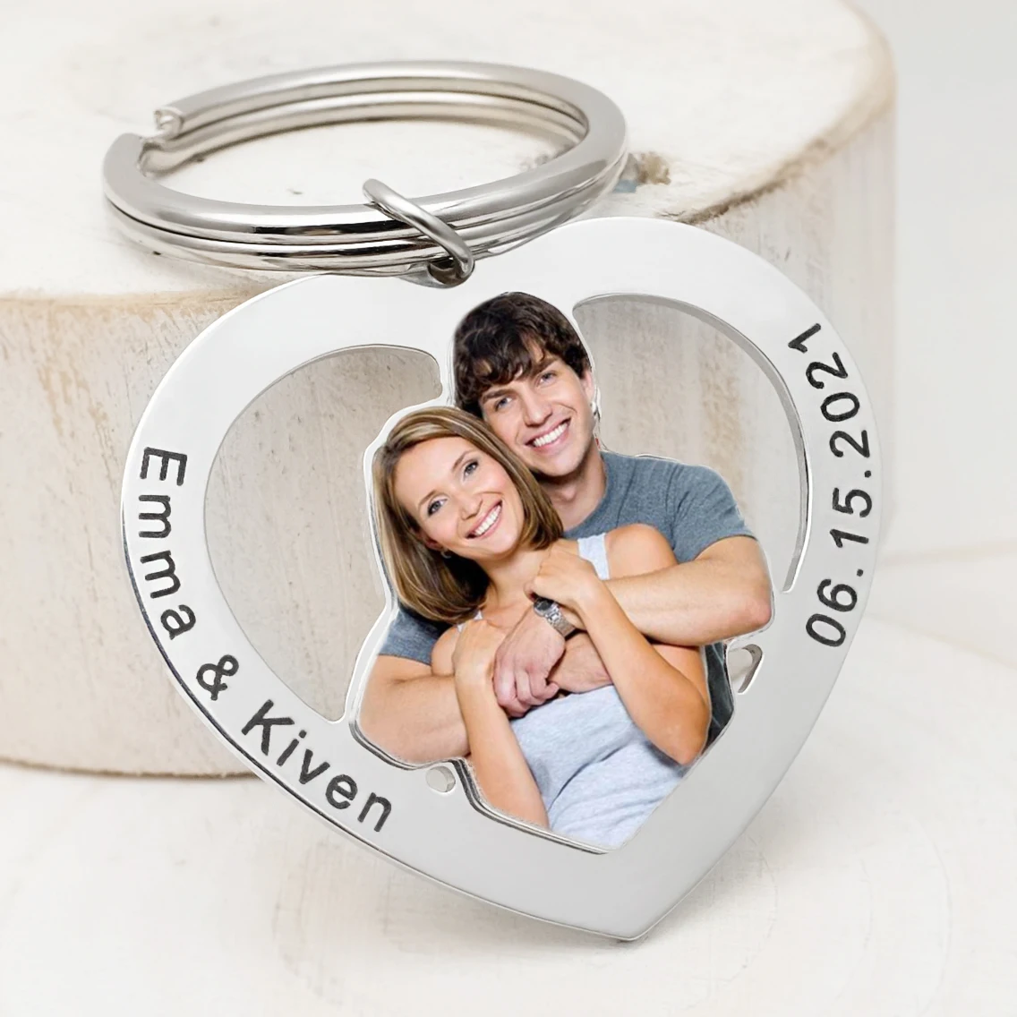 

Custom Keychain Picture Keyring Dog Photo Keychain Pet Memorial Gift For Pet Lover Christmas Gift