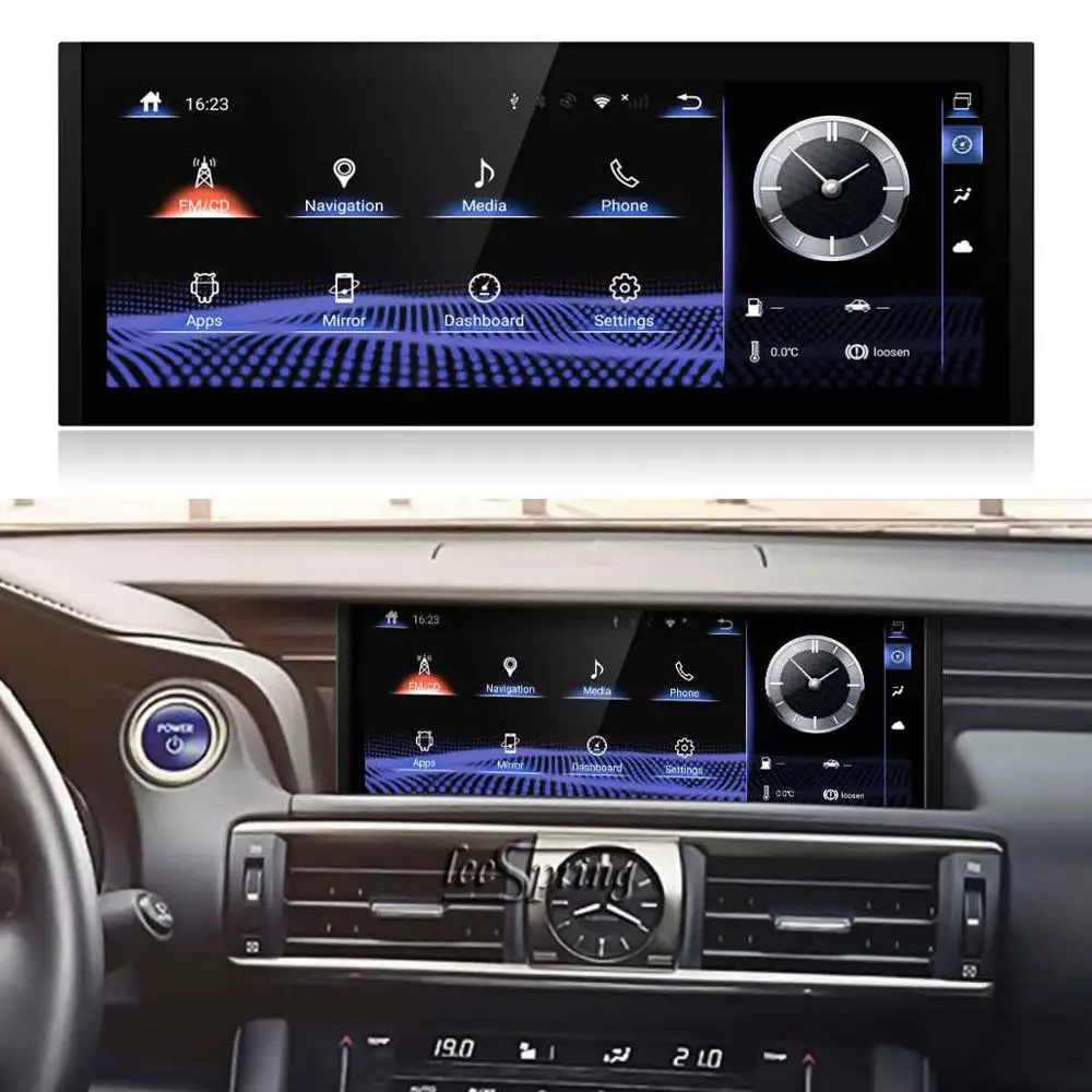 10 25 дюймовый Android 0 обновленный оригинальный автомобильный экран мультимедийный