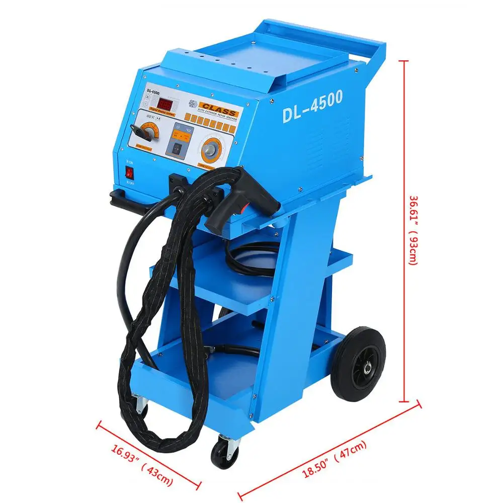 400V Car Spotter Welding machine for Quick and Perfect Body Paint Dent Repair With digital display wheels |