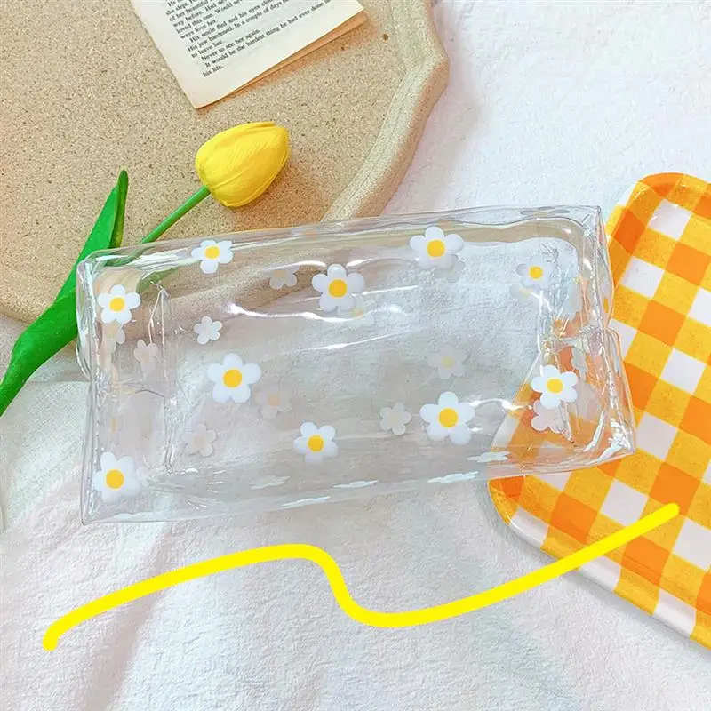 Косметичка с рисунком из мультфильма в Корейском стиле, женская косметичка, сумка для туалетных принадлежностей, водонепроницаемая косметичка, Прямая поставка