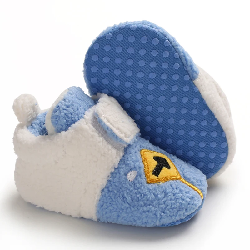 

Autumn Winter Cartoon Asymmetric Printing Baby Cute Non-slip Toddler shoes Soft Sole Casual Fashion Cartoon Animation Shoes 1