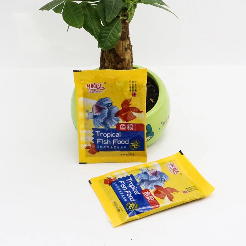 New Fish Feed Small-sizedl tropical fish Pellet Cold Terrapin Koi Goldfish Guppy fighting Small Packing 1pcs 25g | Дом и сад