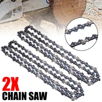 2pcs 20 inch chainsaw chain bar pitch blade wood cutting 76 drive links replacement parts chainsaw spares