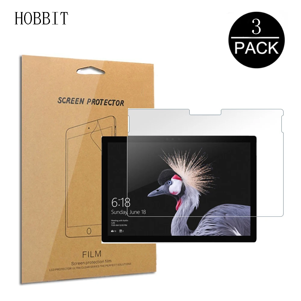 3 шт. прозрачная Противоударная защитная пленка HD для экрана Microsoft Surface GO Go2 2020