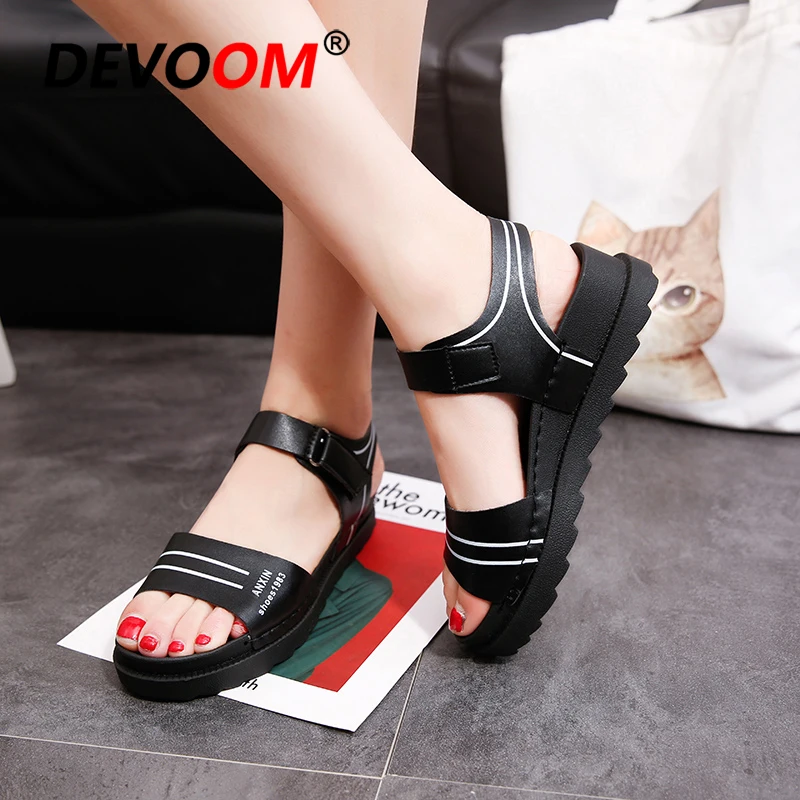 2020 Outdoor Student Sandals Women Slippers Lightweight Beach Sports Female Shoes Summer Chunky Sneakers Sapatos Feminino | Спорт и