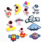 Подвески для обуви из ПВХ в виде астронавта, НЛО, 1 шт.