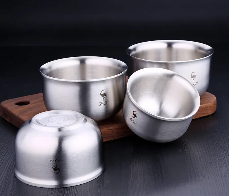 Чаша из нержавеющей стали детская изоляции анти обжигающий станок для взрослых