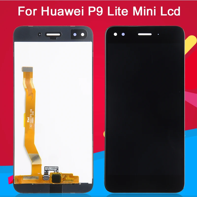 Dinamico для huawei P9 Lite Мини ЖК-дисплей кодирующий преобразователь сенсорного экрана в сборе 5,0 дюймов Y6 Pro дисплей запасные части с инструментами