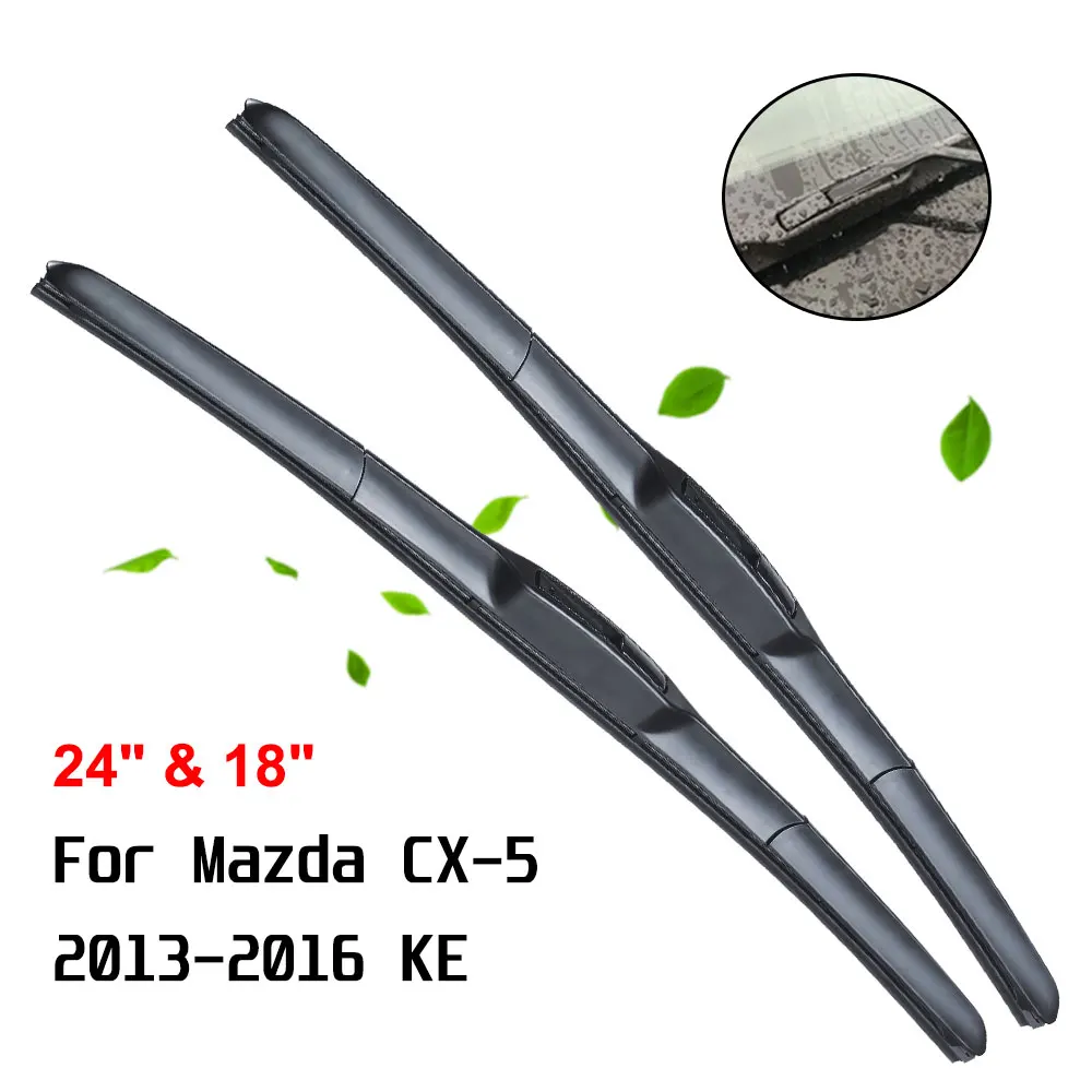 

Щетки стеклоочистителя переднего лобового стекла для Mazda CX-5 MK1 KE 2012 2013 2014 2015 2016CX5 CX 5, подходят для телефона с крючком