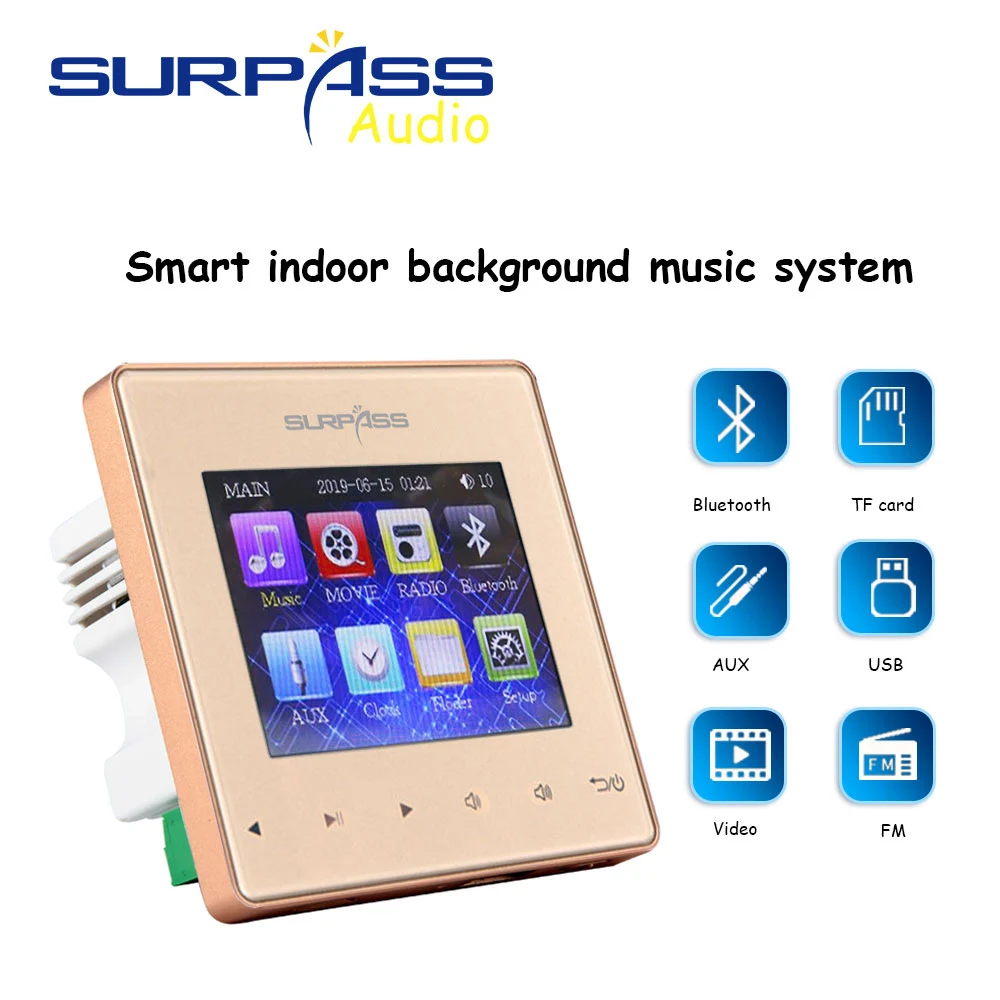 Крытый фоновой музыки Системы дома отеля Архитектура вилла панель усилителя