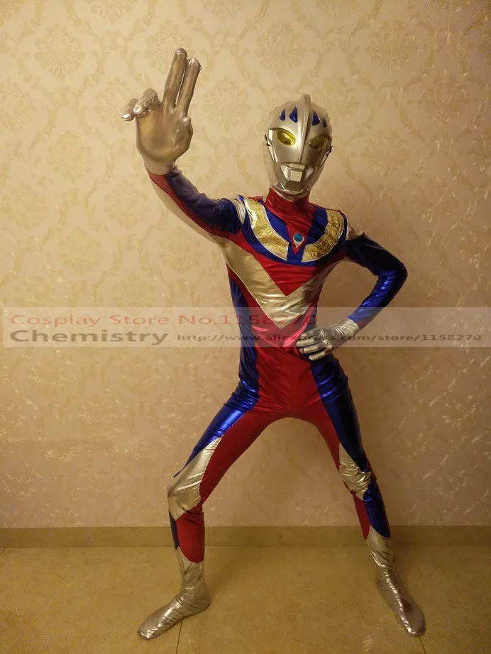 Ультрамен Тига Косплей Костюм |