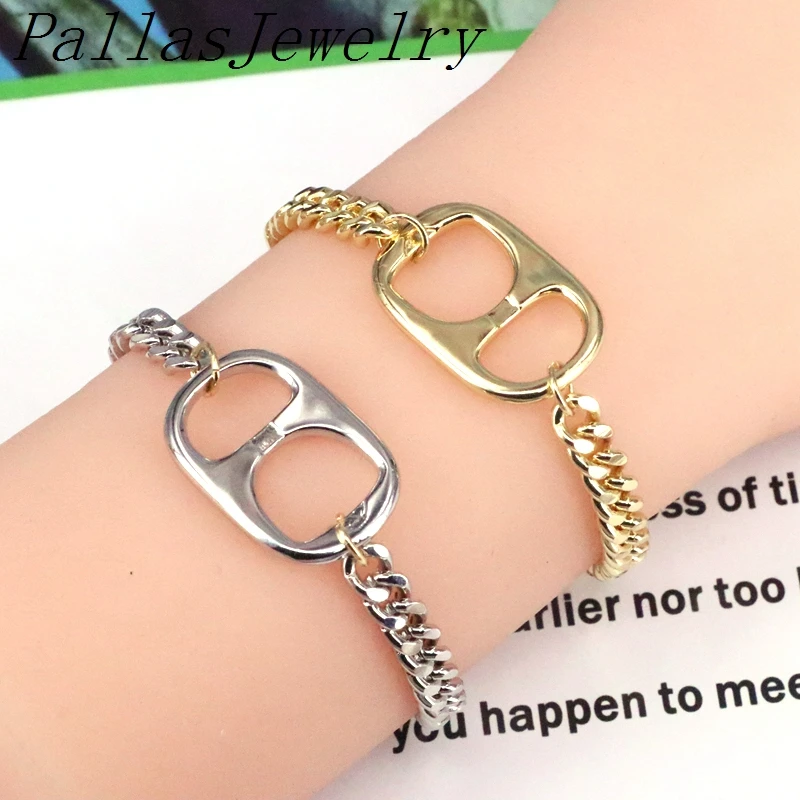 5 шт. Мода для детей в стиле панк со содовой крышка браслет цепочка цвета: