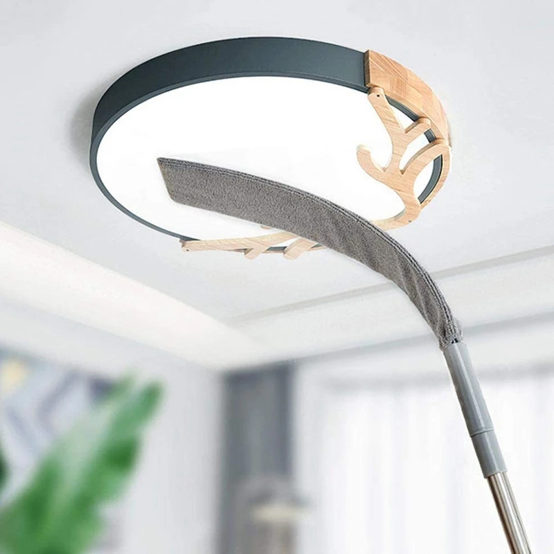 

Space Cleaning Brush, Under Appliance Duster, Extendable Duster Retractable and Washable, for Home Bedroom Kitchen