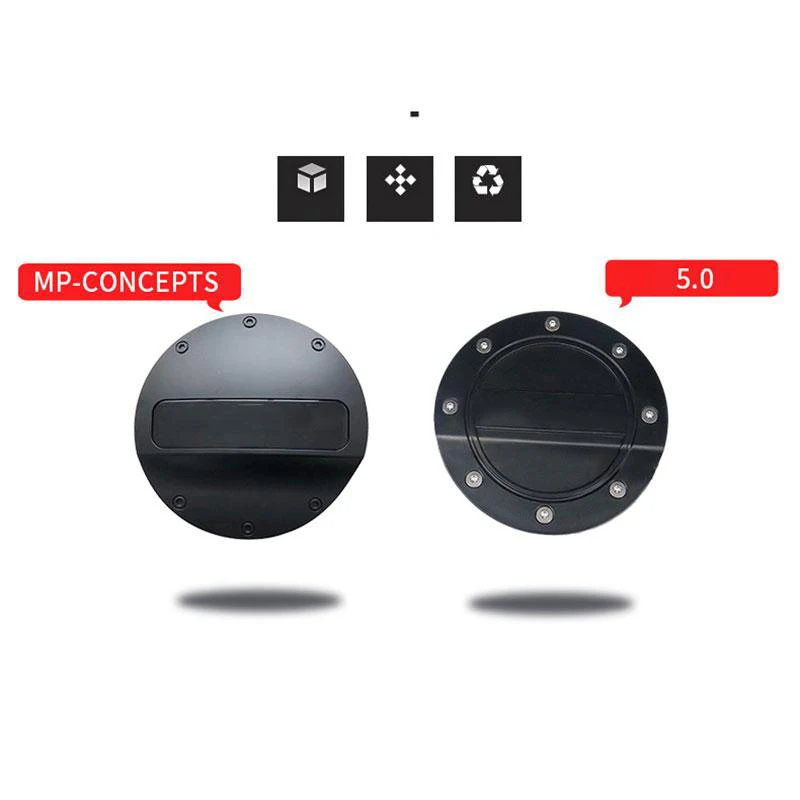 

carbon fiber pattern car fuel tank cap cover decoration modification accessories For Ford Mustang 15-20 fuel tank cap modified