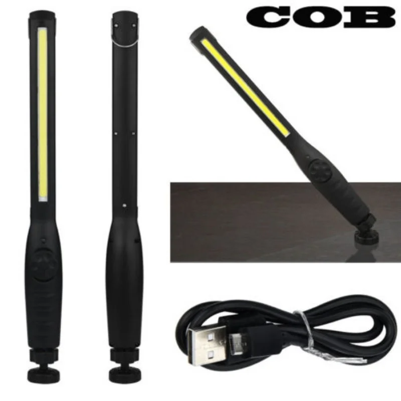 

COB Многофункциональный светильник USB Перезаряжаемый контросветильник регулируемый угол с магнитным основанием 360 градусов Авто Ремонт Све...