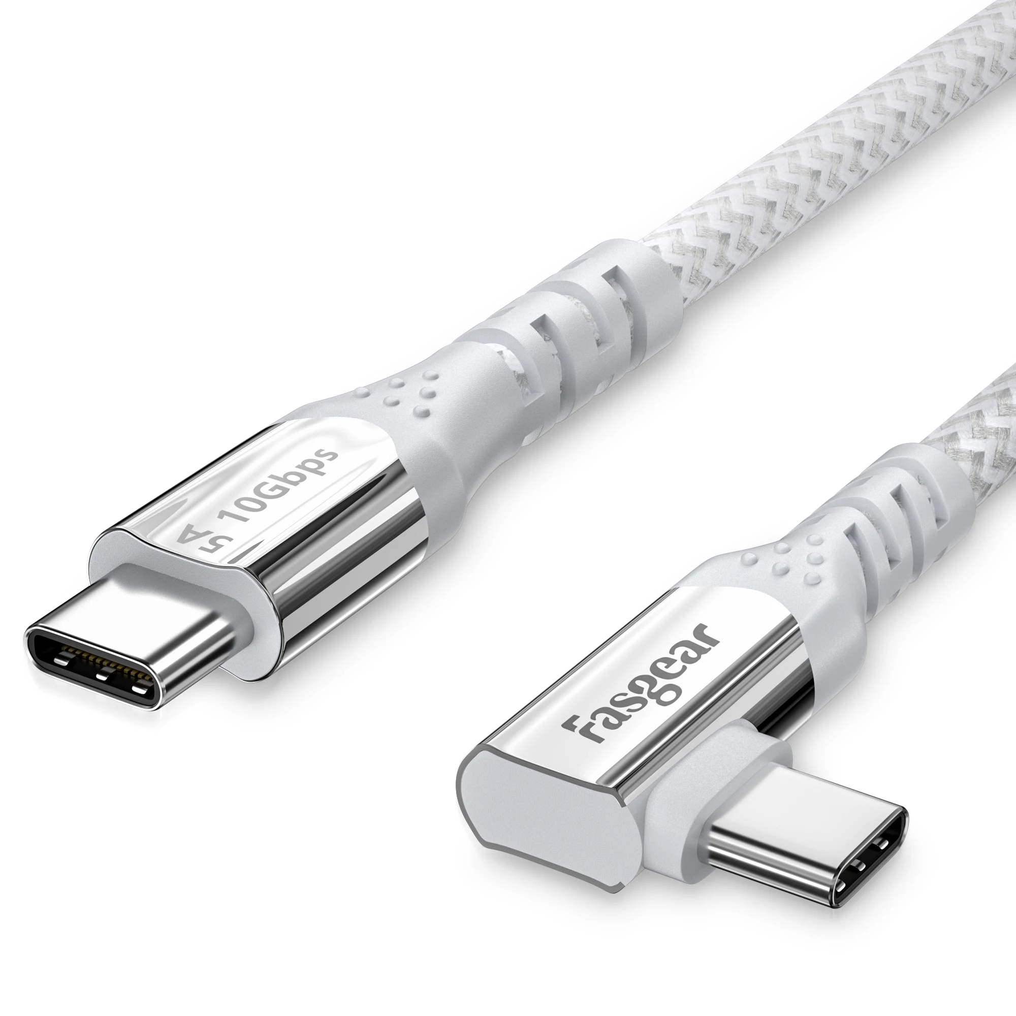 Fasgear-Cable USB tipo C para tel&eacute;fono m&oacute;vil Xiaomi, accesorio PD de 100W, 10Gbps, 5A, cargador de USB-C de carga r&aacute;pida 3M-0