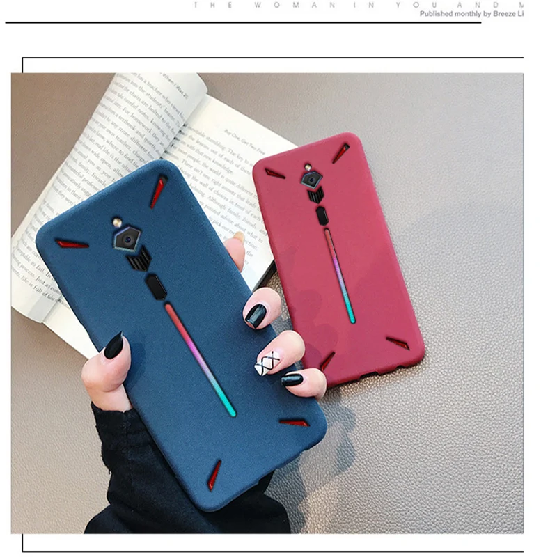 Для zte Nubia Red Magic 1 3 3 s Чехол magic3 Rock sand силиконовый скраб мягкая задняя крышка для red magic 3 s 3 s NX609J NX629J shell