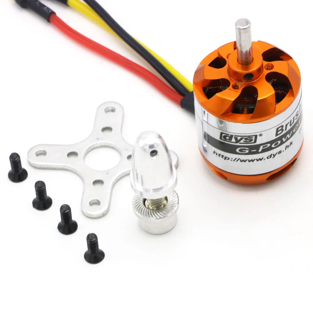 dys d2836 750kv 880kv 1120kv 1500kv 2 4s бесщеточный outrunner мотор