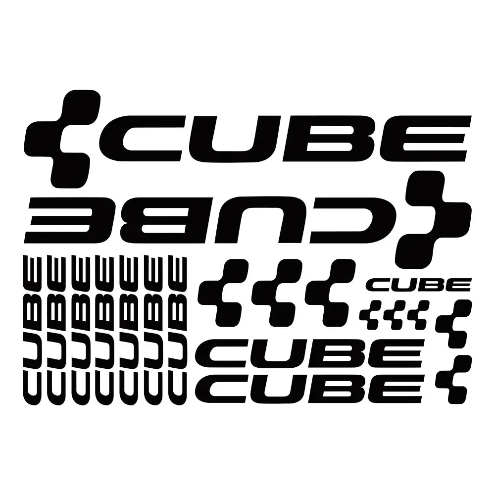 

Creative Car Sticker Kit Cube Adesivi Bici Stickers for Bike Mtb Bdc Bicicletta Vinyl Decal Waterproof Accessories