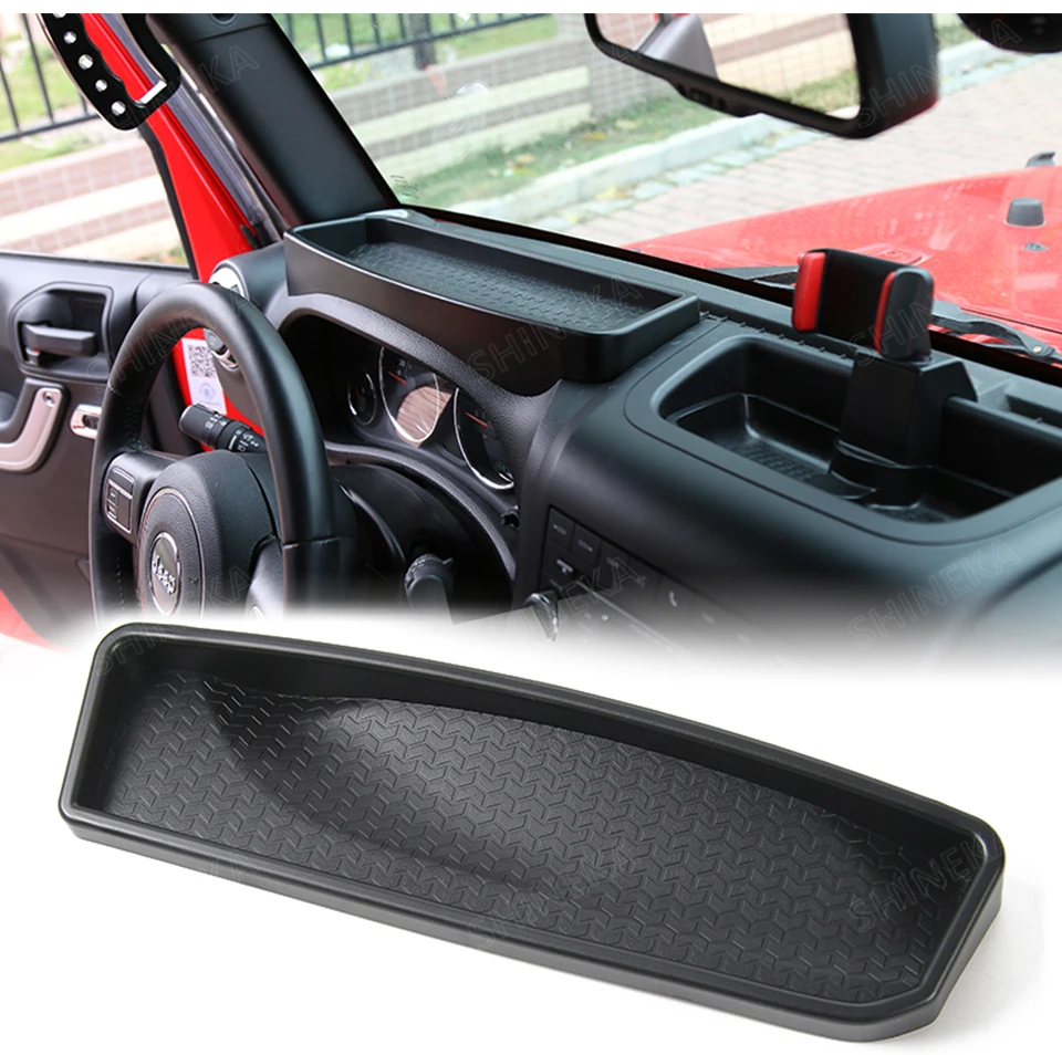 SHINEKA укладка для Jeep Wrangler JK 2011- ABS автомобильный ящик для хранения комплект для органайзера аксессуары для Jeep Wrangler JK