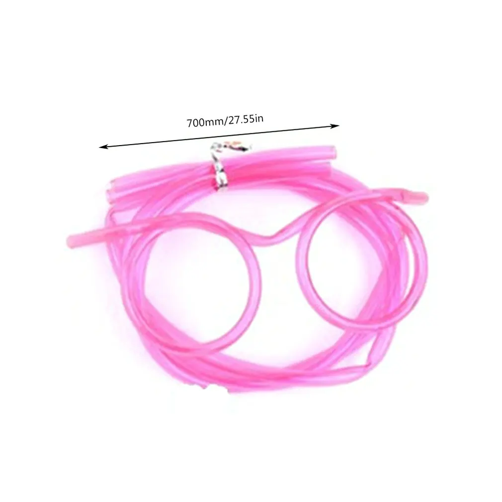 

Creative Fun Glasses Straws Crazy Funny Art Straws Party Funny Straws Plastic Drinking Straws Wj10014
