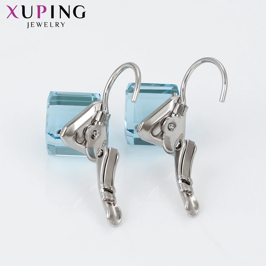 Xuping персонализированные серьги-кольца Популярные кристаллы от Swarovski модные ювелирные изделия Темперамент Вечерние подарок для женщин S184.2-99122