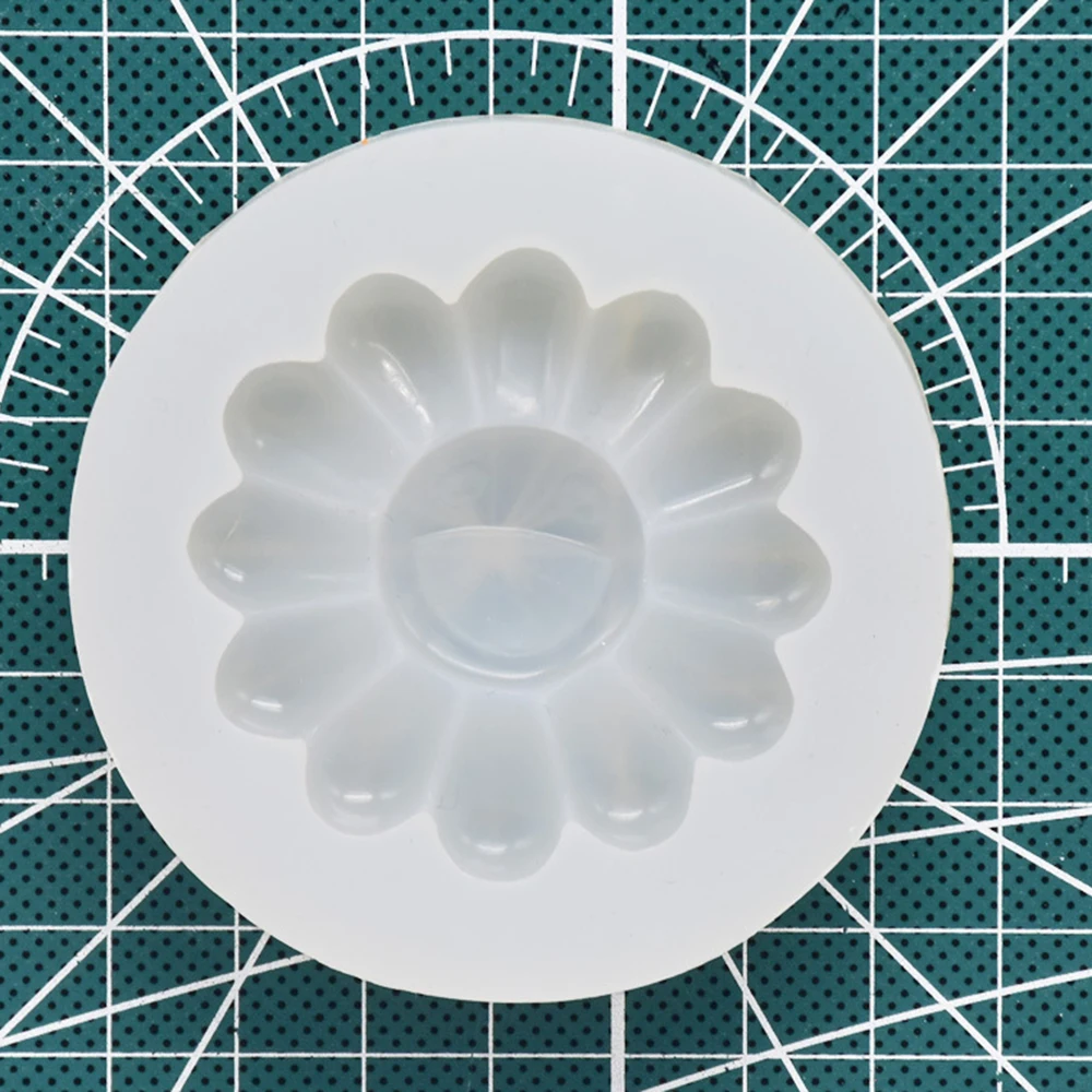 Новинка силиконовая 3D форма для цветов торта подсолнухов искусственные поделки