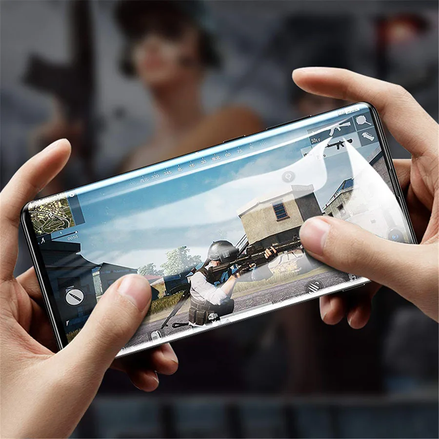 Передняя и задняя Мягкая силиконовая Гидрогелевая пленка для apple iPhone 12 11 Pro XS Max XR X