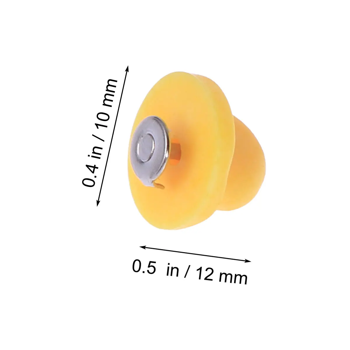 100 шт шапки с бабочками резиновые пластиковые бытовые Круглые для галстука