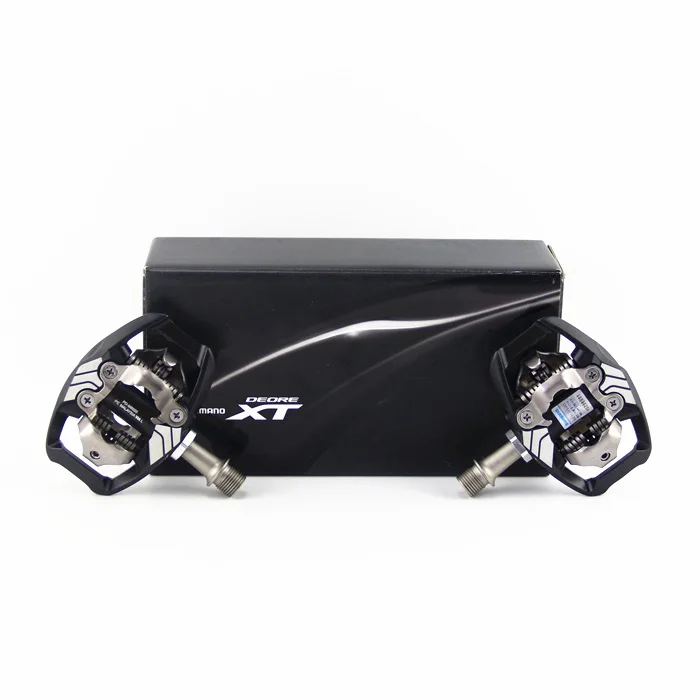 PD-M8020 BOX Shimano Deore XT PDM8000 M8020 M8100 M8120 SPD MTB горный велосипед без клипса педали и шипы PD-M8100 педали PD-M8120 - Цвет: PD-M8020 BOX