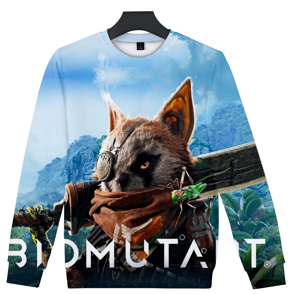 

Удобная хлопковая толстовка унисекс с круглым вырезом и 3d-рисунком