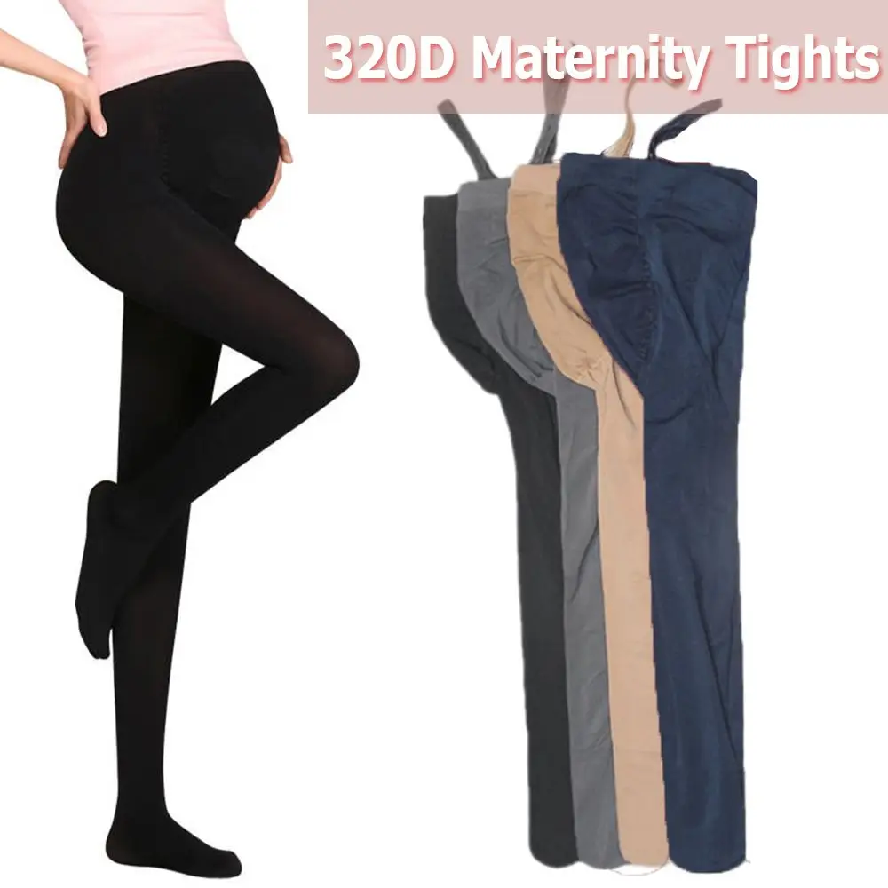 

Леггинсы, облегающие брюки, высокие однотонные чулки, чулочно-носочные изделия для беременных 320D, Колготки для беременных