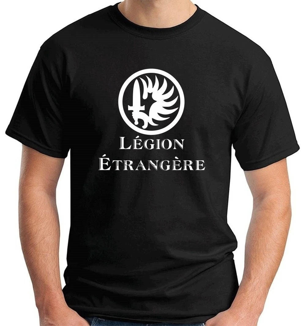 Maglia Maglietta Uomo Militare выпущена под легиона Etrangere Legione Straniera Однотонные Для мужчин