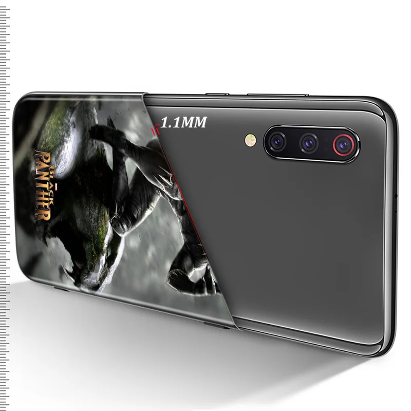 

Marvel Super Hero Avengers Black Panther For Xiaomi Mi Note 11i 11 10T 10i 10 Ultra 9T 9 SE 8 Lite Pro 5G Soft Black Phone Case