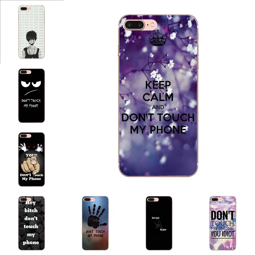 Не трогайте мое Специальное предложение вертикальный силиконовый чехол для Xiaomi