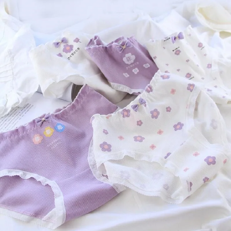 Женские трусы симпатичное женское треугольное нижнее белье удобные дышащие