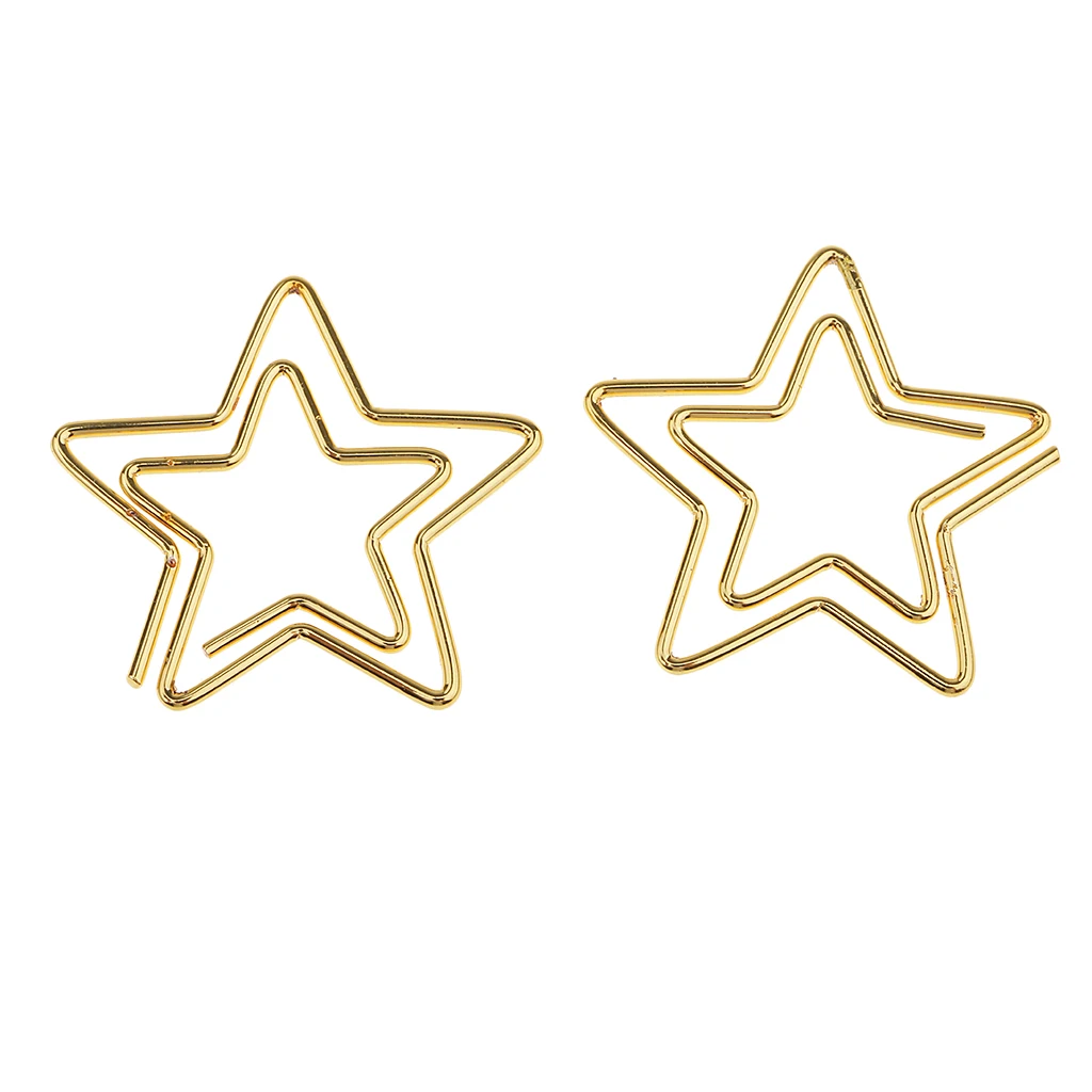 

Paper Clips, Funny Star Shape Paperclips for Office Supply School Student