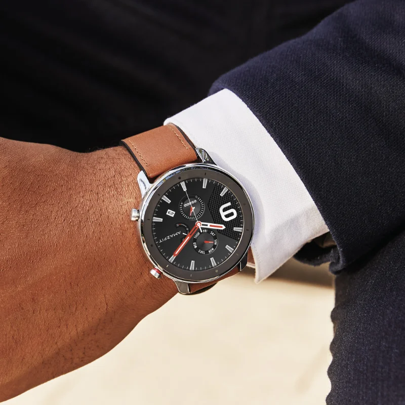 Глобальная версия Amazfit GTR 47 мм Смарт часы Huami 5ATM водонепроницаемые спортивные