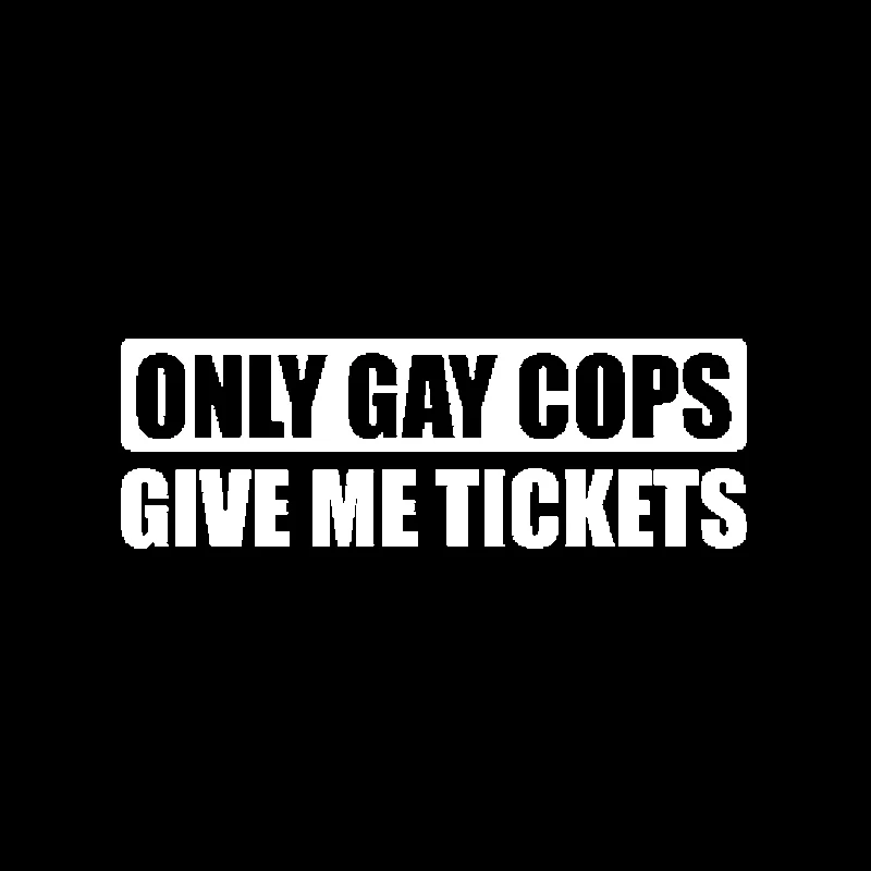 

Car Sticker Funny Only I Ticket Car Motorcycle External Accessories Waterproof PVC Sticker 15cm*5cm