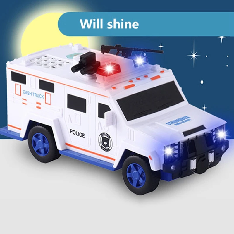 Отпечаток пальца пароль наличные грузовик автомобиль Копилка коробка для