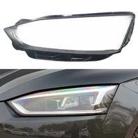 car front headlight lens cover auto headlamps lampcover transparent lampshades lamp shell for audi a5 20172021 auto lamp case