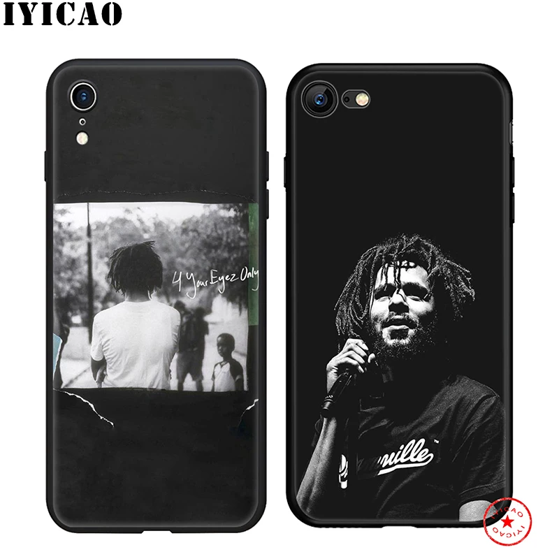 IYICAO J. Cole Jcole Rapper мягкий чехол для телефона iPhone 11 Pro XR X XS Max 6 6S 7 8 Plus 5 5S SE силиконовый