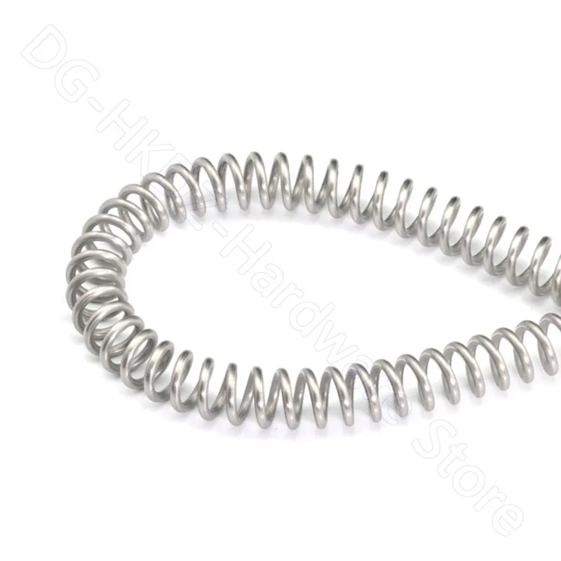 5pcs 305mm Compression Spring 304 Stainless Steel Pressure Wire Dia 0.3 0.4 0.5 0.6 0.7mm Outer 3 4 4.5 5 5.5 6-10mm | Обустройство