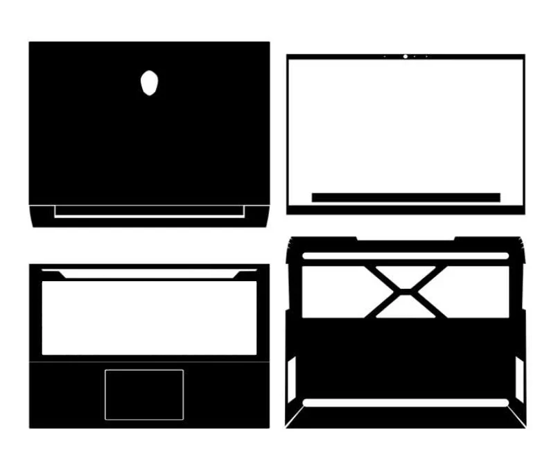 Наклейка на ноутбук из углеродного волокна KH наклейки для защиты экрана от Thunderobot