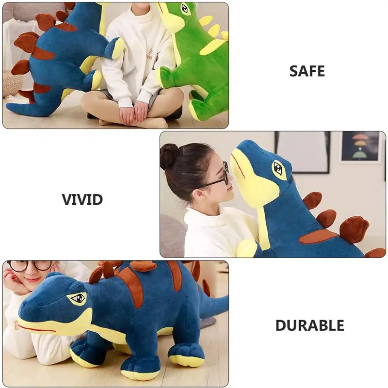 

1pc Lovely Dinosaur Doll Toy Cartoon Stuffed Doll Sleeping Doll Toy for Kids